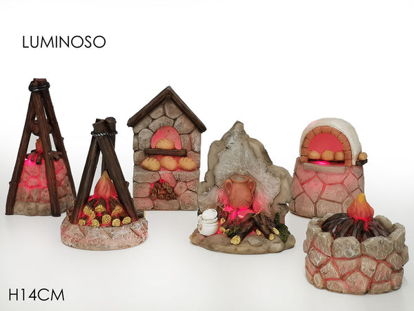 Ambientazione presepe luce