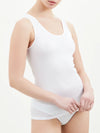 Ragno Canotta Intima da Donna Spalla Larga in Filo di Scozia 713542 S12