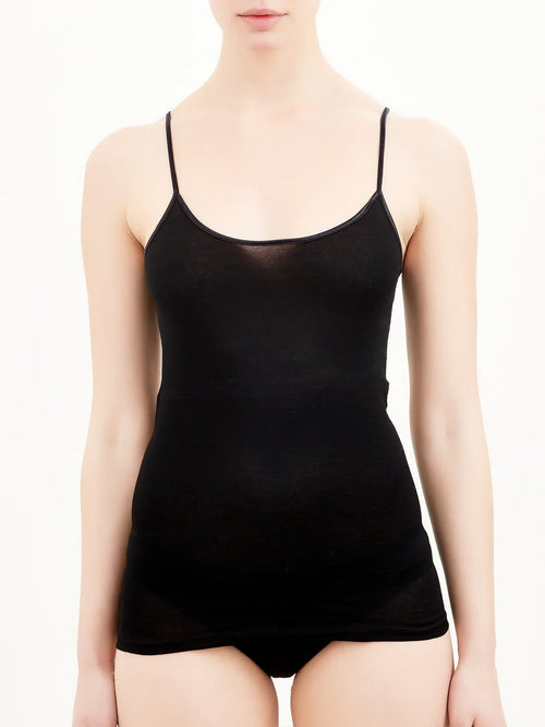 Ragno Canotta Intima da Donna Spalla Stretta Top in Filo di Scozia 71354E S12