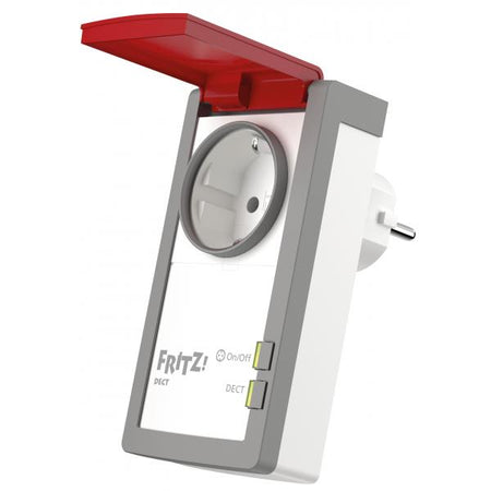 (20002757) FRITZ DECT 210 - SMART PLUG PER CONTROLLO DISPOSITIVI DA REMOTO - CONTROLLO CONSUMO ENERGETICO - IP44