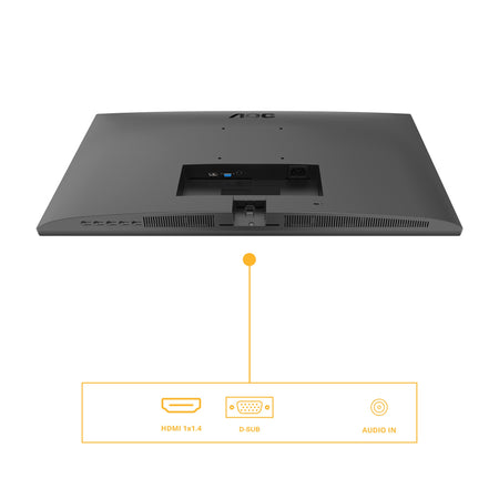 AOC MONITOR 27" LED IPS MULTIMEDIALE 16:9 4MS 250CDM FHD VGA / HDMI