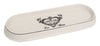 Biscottini Set bagno Powder Soap 4 pezzi in porcellana bianca decorata L25xPR10xH21 cm