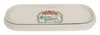 Biscottini Set bagno Savons Superfines 4 pezzi in porcellana bianca decorata L25xPR10xH21 cm