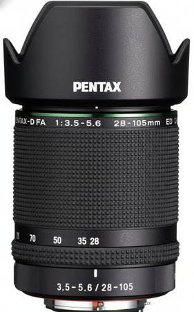 Pentax HD D FA 28 f/3,5 5,6 ED DC WR Obiettivo, Nero, 105 mm