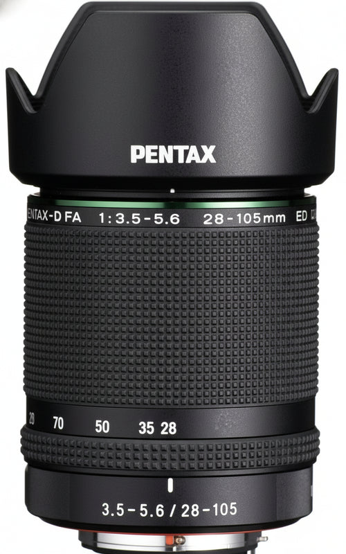 Pentax HD D FA 28 f/3,5 5,6 ED DC WR Obiettivo, Nero, 105 mm