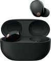 Sony WF-1000XM5 Wireless Noise Cancelling Headphones, Bluetooth, In-Ear Headphones, Microphone, Up to 24 Hours Battery Life, Quick Charge, IPX4, iOS & Android Compatible - Black, Small