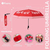 FISURA Ombrello con scritta Better late than ugly