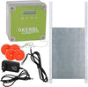 Kerbl Set Porta Automatica Pollaio 300x400 mm Ingresso Gabbie Volatili Galline