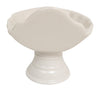Biscottini Porta saponetta svuota tasche in porcellana bianca decorata Le Bain Paris L11,2xPR9,5xH10,8 cm
