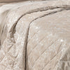 Copriletto Trapuntato Dorata ! Caleffi-In Raso Jacquard Matrimoniale Dreaming - Eleganza e Comfort