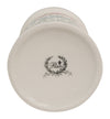 Biscottini Porta spazzolini in porcellana bianca decorata Savons Superfines L8,5xPR8,5xH11,5 cm