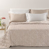 Copriletto Trapuntato Dorata ! Caleffi-In Raso Jacquard Matrimoniale Dreaming - Eleganza e Comfort