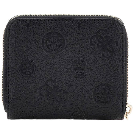Guess portafoglio nero piccolo logo peony CRESIDIA SWPD9888137BLO