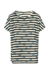 MAMA B Mama B - T-shirt - 450623 - Verde/Latte da donna