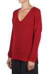 LA FEMME BLANCHE La Femme Blanche - Maglia - 461399 - Rosso da donna