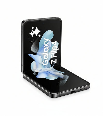 Samsung Galaxy Z Flip4 5G Smartphone Android Klapphandy 128GB, Graphite, inkl. 36 Monate Herstellergarantie [Exklusiv bei Amazon]
