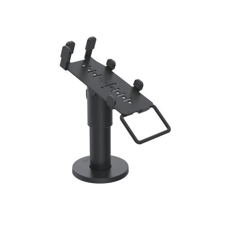 Ergonomic Solutions SpacePole Payment VER400-D-02 accessorio di sistema POS Supporto POS Nero Metallo (MULTIGRIP PLATE FOR VERIFONE - P200/P400 NO HANDLE BLACK)