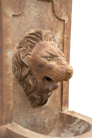 Biscottini Fontana Muro Biscottini Pietra Smontabile 40x59x125 Decorativa Giardino Esterno