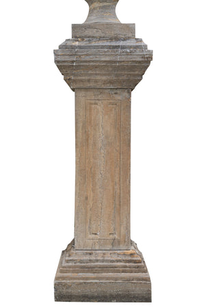 Biscottini Vaso con base in pietra L65xPR65xH198 cm completo base, dimensioni Offerta