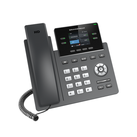 Grandstream Networks GRP2612 telefono IP Nero 2 linee (Grandstream GRP2612 - VoIP-telefon med)