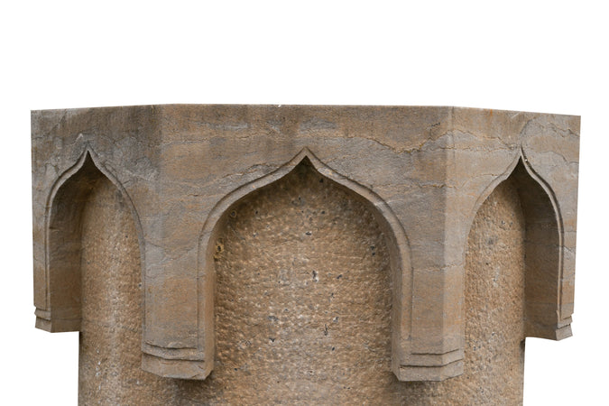 Biscottini Biscottini Pozzo in Pietra con Base 120x120x90 da Giardino Arredo Esterno Unico