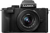Panasonic Lumix DC-G100DKEGK Micro Four Thirds Mirrorless Camera with Lumix G Vario 12-32mm F3.5-5.6 Lens, 20.3MP, 4K 30p & FHD 60 Video, Vlogging Cam, Free Angle Monitor, USB-C Charging, Black