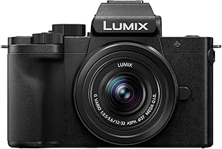 Panasonic Lumix DC-G100DKEGK Micro Four Thirds Mirrorless Camera with Lumix G Vario 12-32mm F3.5-5.6 Lens, 20.3MP, 4K 30p & FHD 60 Video, Vlogging Cam, Free Angle Monitor, USB-C Charging, Black