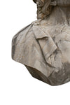 Biscottini Busto uomo in pietra L78xPR35xH80 cm realizzato completamente mano Offerta