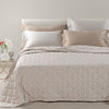 Copriletto Trapuntato Perleè ! Caleffi In Raso Jacquard Matrimoniale Dreaming - Lusso e Raffinatezza