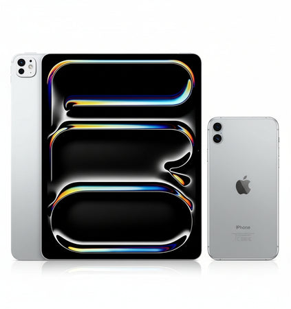 Apple 13" iPad Pro (M4): Ultra Retina XDR Display, 1TB, 12MP Landscape Front Camera/12MP Rear Camera, LiDAR Scanner, WiFi 6E, Face ID, Full Day Battery, Standard Glass - Silver