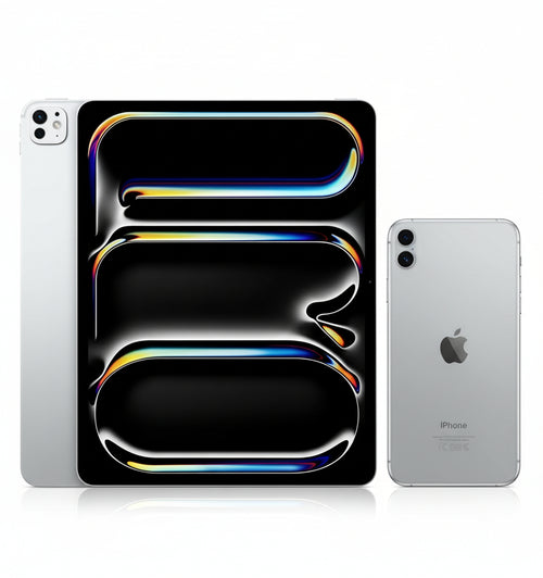 Apple 13 iPad Pro (M4): Ultra Retina XDR Display, 1TB, 12MP Landscape Front Camera/12MP Rear Camera, LiDAR Scanner, WiFi 6E, Face ID, Full Day Battery, Standard Glass - Silver