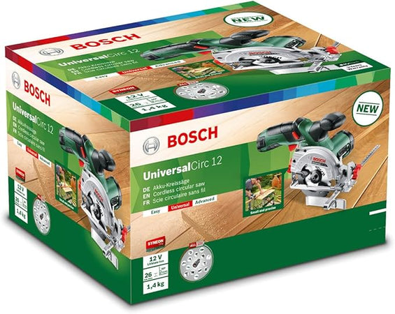 BOSCH - SEGA CIRCOLARE 12V Li UNIVERSALCIRC 12 VELOCITA 1.400 g/min