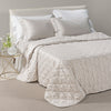 Copriletto Trapuntato Perleè ! Caleffi In Raso Jacquard Matrimoniale Dreaming - Lusso e Raffinatezza