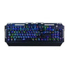 Tastiera Itek Gaming Conceptronic KRONIC01IT - Meccanica - Switch Blu - 105 tasti - Rgb LED con 10 modalità - Usb - Colore Nero