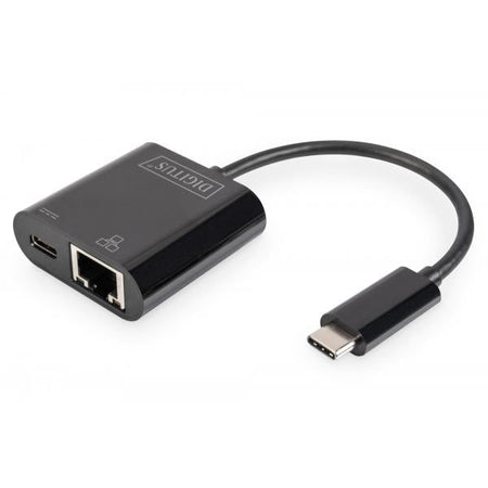 Digitus Adattatore Gigabit Ethernet USB Type-C con supporto Power Delivery
