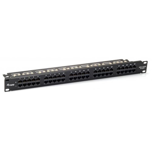 Equip 125295 pezzo di pannello 1U (Equip 125295 patch panel 1U)