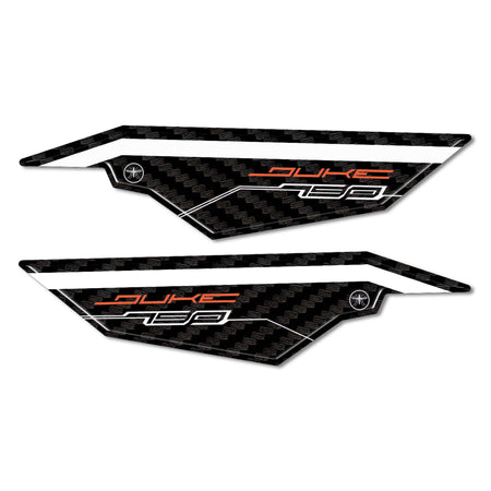 Adesivi resina Gel 3D battitacco moto compatibili con KTM 790 Duke 2018-2025
