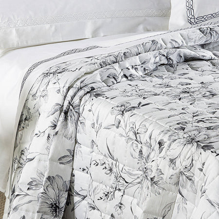 Copriletto Trapuntato Tea ! Caleffi In Raso Di Cotone Matrimoniale Dreaming - Eleganza e Comfort