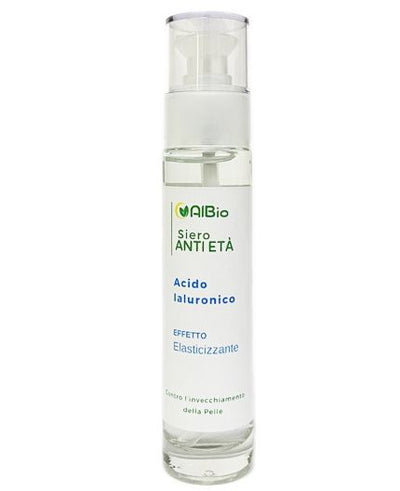 Siero antietà 50ml base Acido ialuronico puro anti invecchiamento elasticizzante riduce le rughe