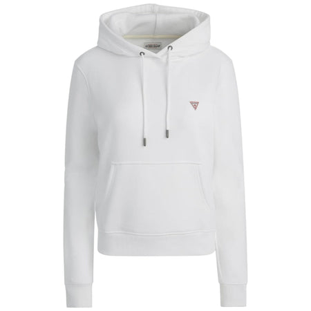 Guess felpa bianca cappuccio mini logo GJ W4YQ04 KC811 G011