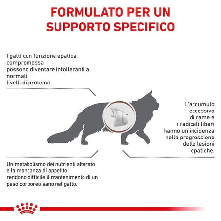 Royal Canin Hepatic Croccantini per Gatti Adulti