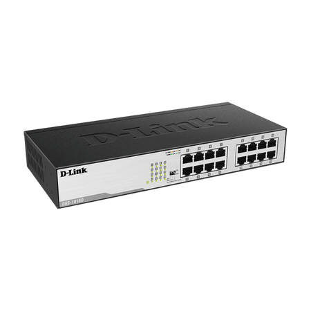 Switch16 porte Gigabit 1000 BASE T Rame connettore RJ-45 - Desktop