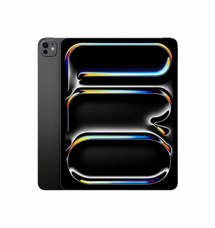 Apple 13" iPad Pro (M4): Ultra Retina XDR Display, 1TB, 12MP Landscape Front Camera/12MP Rear Camera, LiDAR Scanner, Wi-Fi 6E and 5G Cellular with eSIM, Face ID, Standard Glass - Space Black