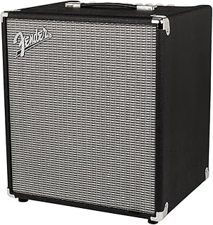 Fender Rumble 100 V3 Bass Amplifier, 100 Watt Combo Amp with 12 Inch Eminence Speaker, Compact & Lightweight, Overdrive & Voicing Section, for Stage Studio Rehearsal Room, 10 kg