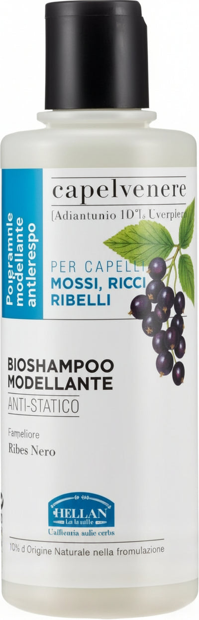 Helan Capelvenere Bioshampoo Modellante, Trasparente, 200 ml