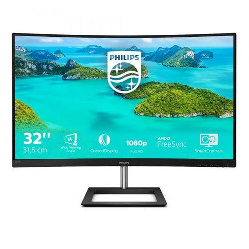 Philips Monitor 32 Curvo Full Hd Vga/hdmi/dp 322e1c/00