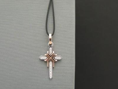 Zancan Pendente da uomo croce