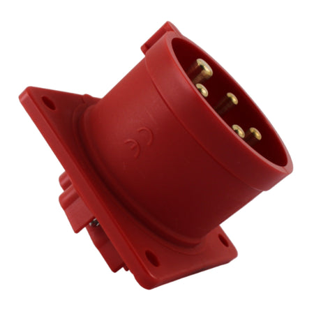 Spina dritta da incasso 16A 3P+N+T 380V IP67