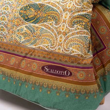 Scaldotto Kashmir ! Caleffi Plaid in Cotone Pettinato 130x170 Calore e Stile
