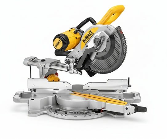 Dewalt DWS727-QS Sega a Pannello 250 mm, Nero/Giallo